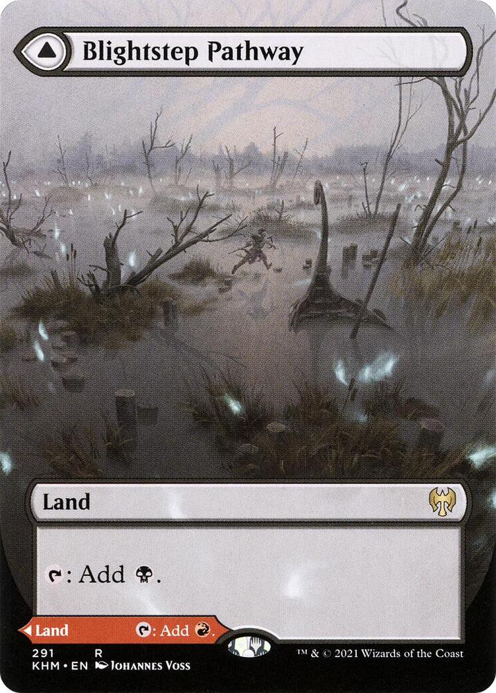 Blightstep Pathway Borderless (Kaldheim) 