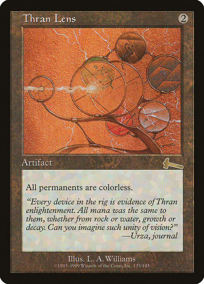 Thran Lens (Urza's Legacy)  - Foil