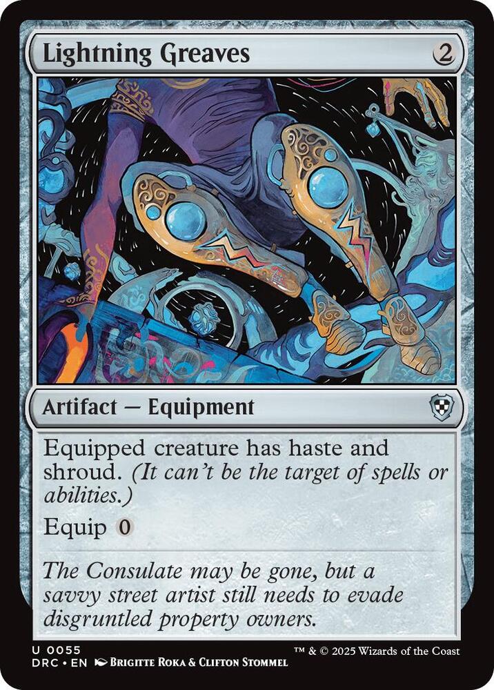Lightning Greaves (Commander: Aetherdrift) 