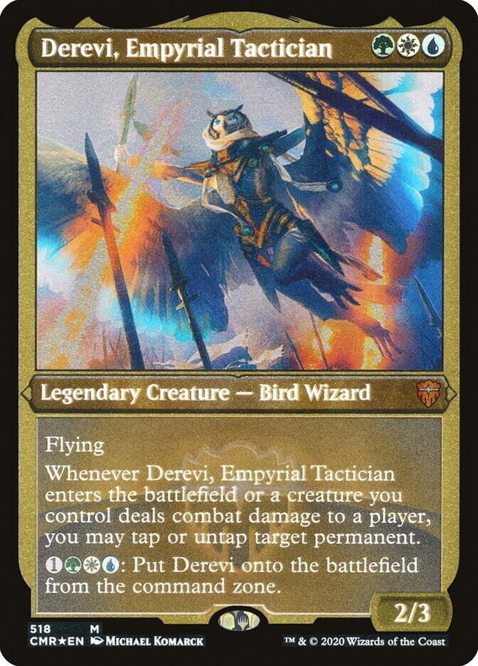 Derevi Empyrial Tactician Foil Etched (Commander Legends)  - Foil