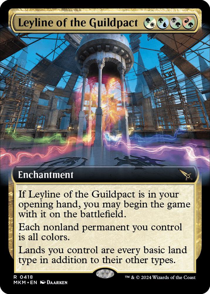 Leyline of the Guildpact Extended Art (Murders at Karlov Manor)  - Foil