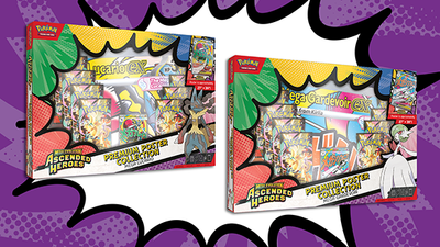 Pokemon Trading Card Game: Mega Evolution Ascended Heroes Premium Poster Collection - Assorted