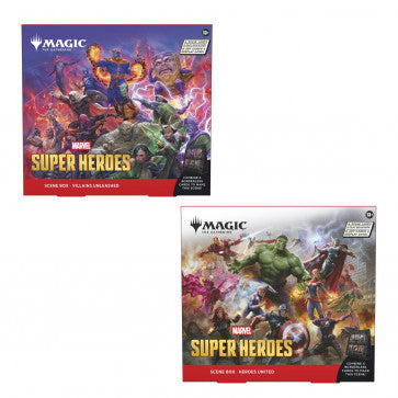 MTG Marvel Super Heroes - Scene Box (set of 2)
