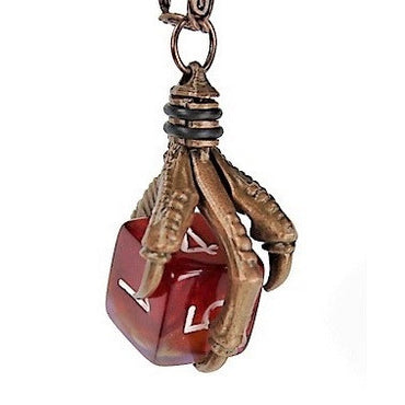 Chessex Pendant D6 Old Copper Finish