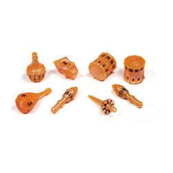 PolyHero Dice - Bard 8 Dice Set