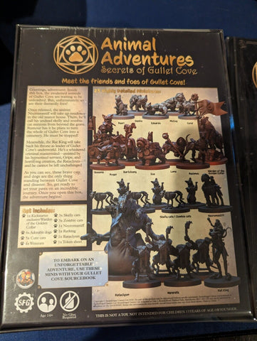 Animal Adventures: Secret of Gullet Cove Kickstarter Box Set