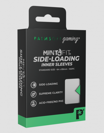 Palms Off Gaming - MintFit Side- Loading Soft Sleeves - 100pc