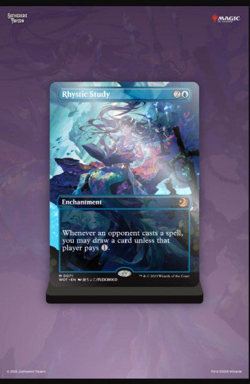 Gatherers' Tavern SLAB Standee - Rhystic Study