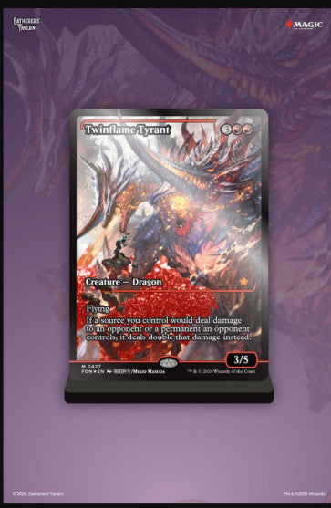 Gatherers' Tavern SLAB Standee - Twinflame Tyrant