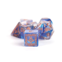 Sirius Dice - D&D Adventure Dice - Wizard - Blue
