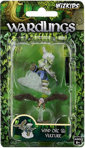 D&D Wizkids Wardlings Painted Miniatures Wind Orc and Vulture