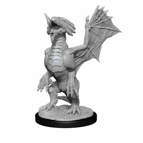 D&D Nolzurs Marvelous Unpainted Miniatures Bronze Dragon Wyrmling & Pile of Sea Found Treasure