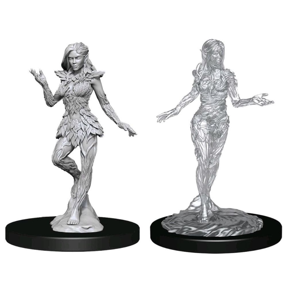 D&D Pathfinder Deepcuts Unpainted Miniatures Nymph & Dryad