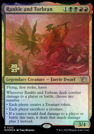 Rankle and Torbran [March of the Machine Prerelease Promos]