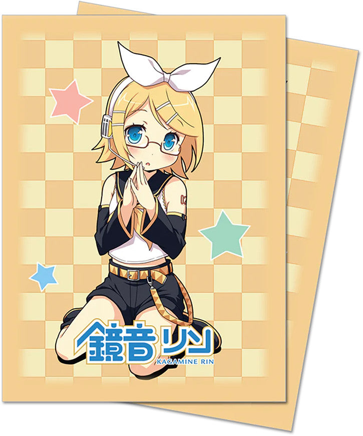 Ultra PRO: Standard 100ct Sleeves - Hatsune Miku (Kagamine Rin Megane)