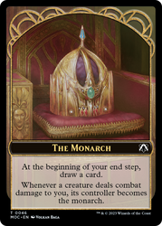 The Monarch // Shapeshifter Double-Sided Token [March of the Machine Commander Tokens]