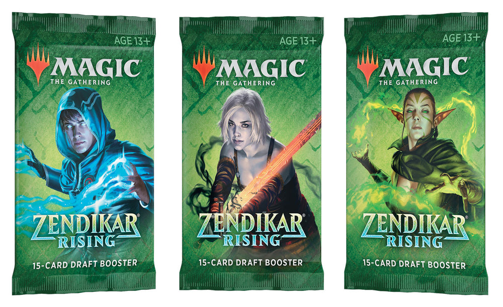 magic the gathering zendikar rising draft booster box Zendikar Rising