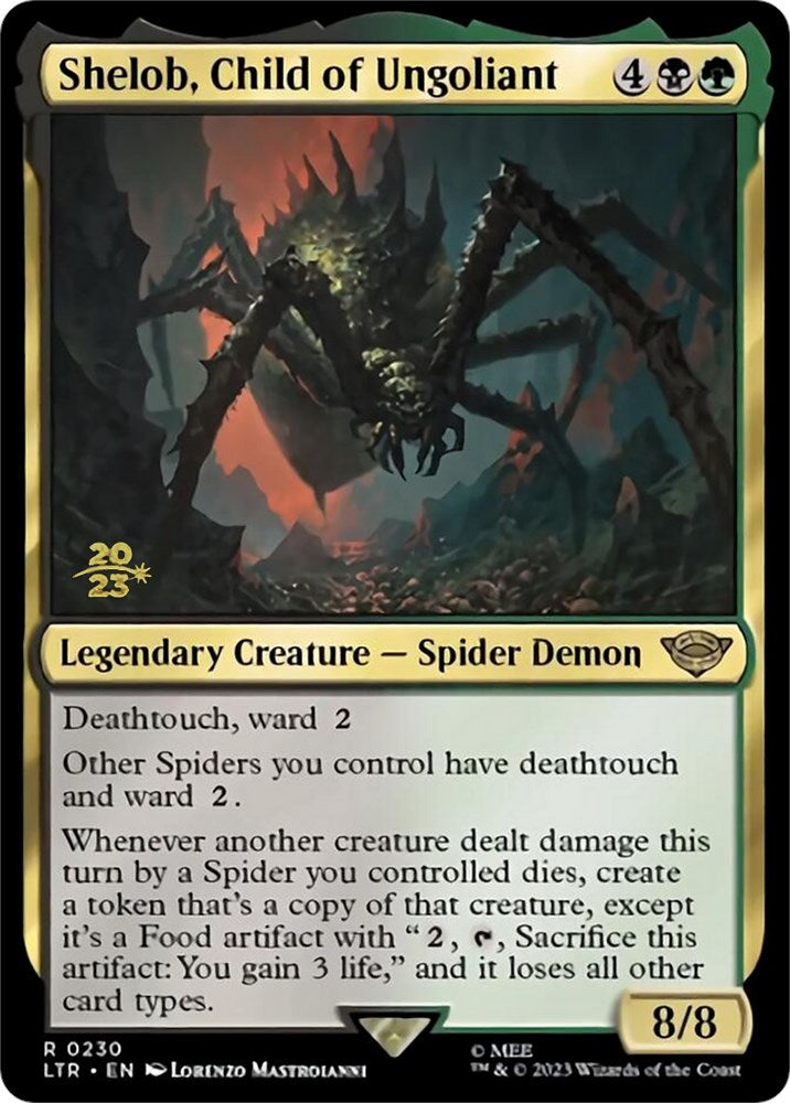 Shelob, Child of Ungoliant [The Lord of the Rings: Tales of Middle-Earth Prerelease Promos]