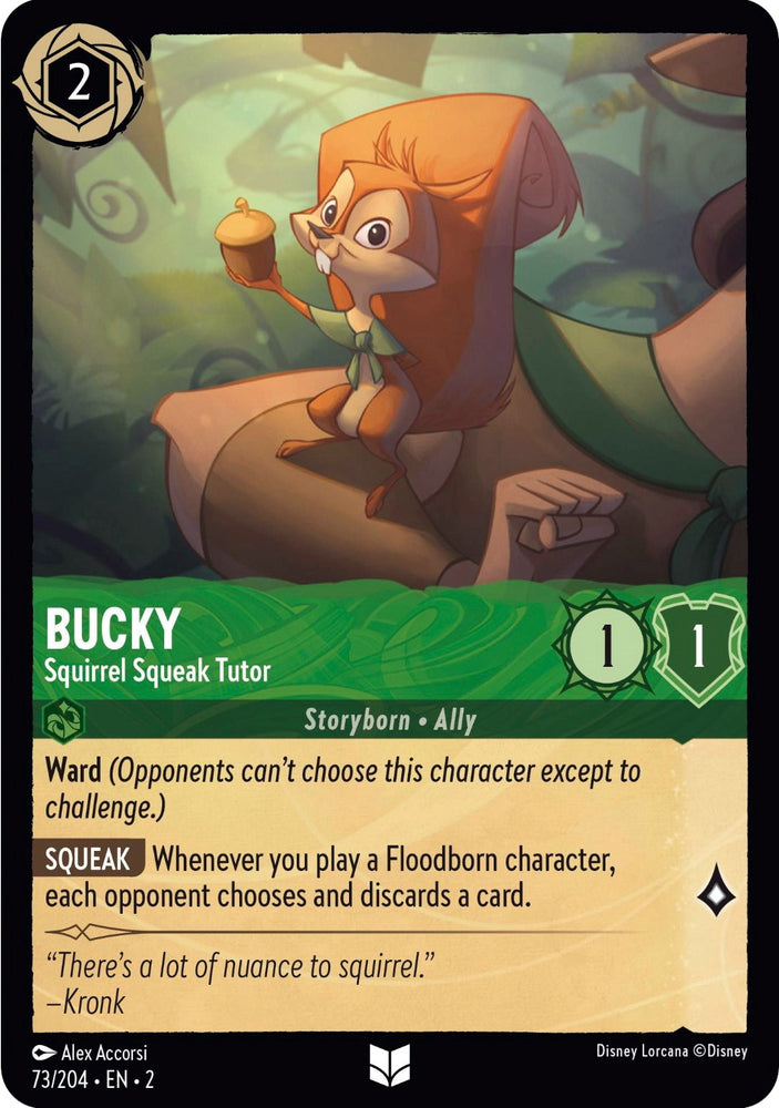 Bucky - Squirrel Squeak Tutor (73/204) [Rise of the Floodborn]