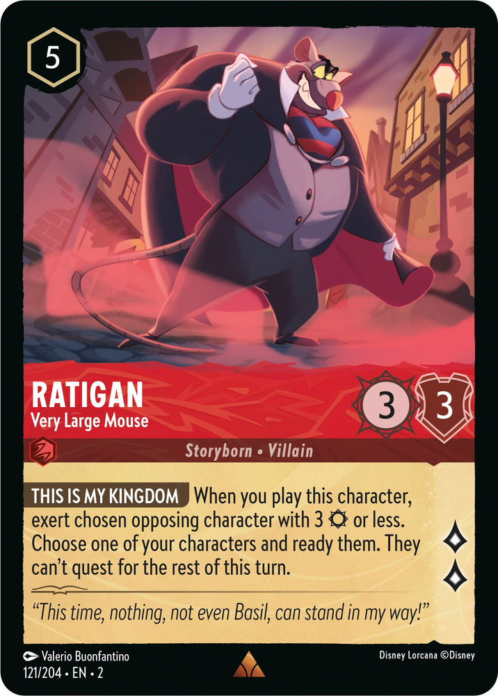 Ratigan - Very Large Mouse (121/204) [Rise of the Floodborn]