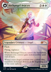 Archangel Avacyn // Avacyn, the Purifier (Borderless) [Secret Lair: From Cute to Brute]